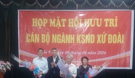 Gặp mặt tri ân cán bộ hưu trí ngành kiểm sát các VKS cấp huyện phía Tây...